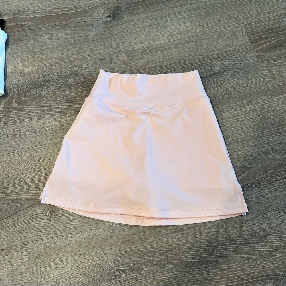 Form light pink skirt skort with shorts size small active tennis